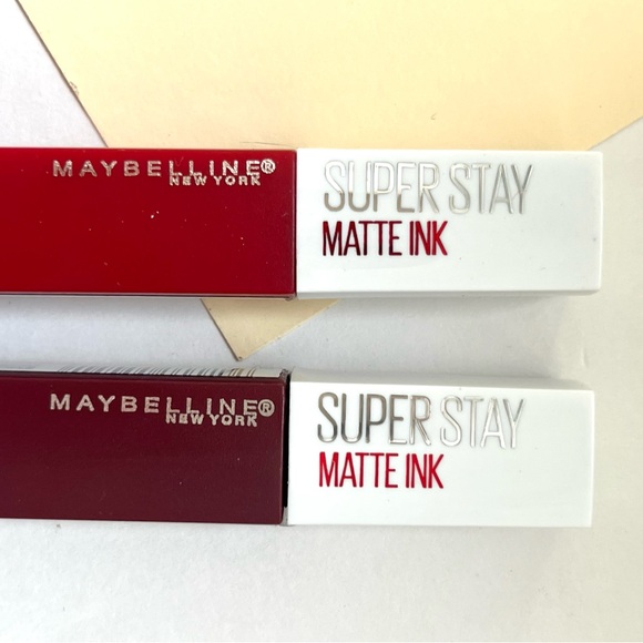 🏷️Maybelline Super Stay red Exhilarator #340 matte finish liquid ink lipstick💄 - Picture 11 of 12